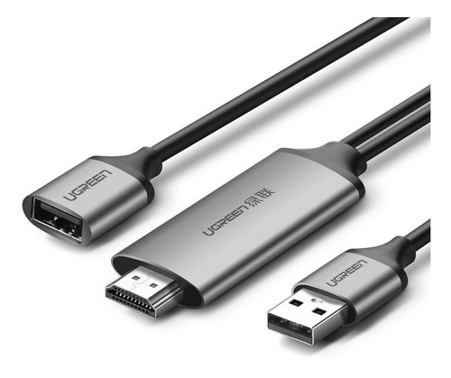 Cable Ugreen Usb A Hdmi Ugreen 1.5m Gray