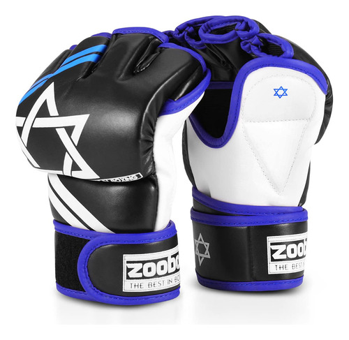 Flexzion Guantes Mma  Guantes De Boxeo Sin Dedos Para Mm.