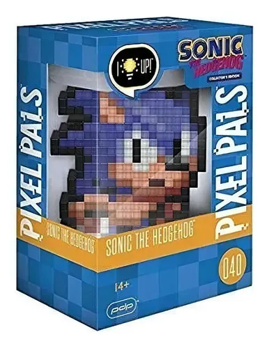 Figura de acción PDP Sonic The Hedgehog Sonic de PDP Pixel Pals