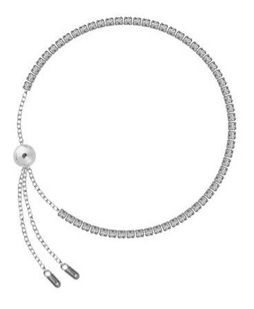 Pulsera Carmin Plata 925 Zirconias Blancas Ca76129pplbl