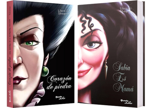 2 Libros Villanos Disney  Corazón De Piedra + Mamá Gothel
