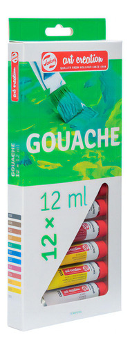 Gouache Art Creation Set 12 Colores 12ml Color Multicolor