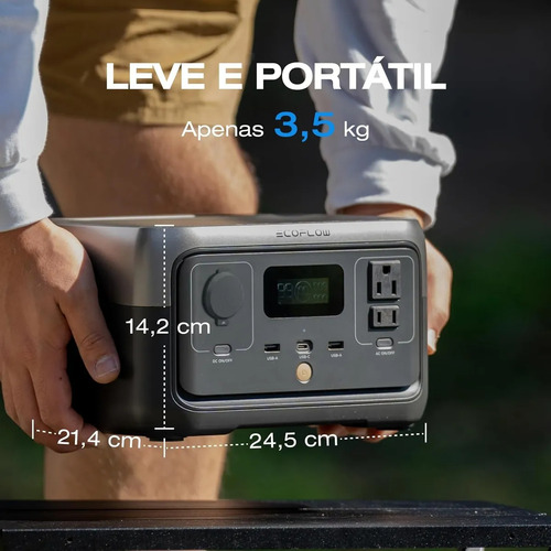 Estacion De Energia Planta Portatil River 2 256wh