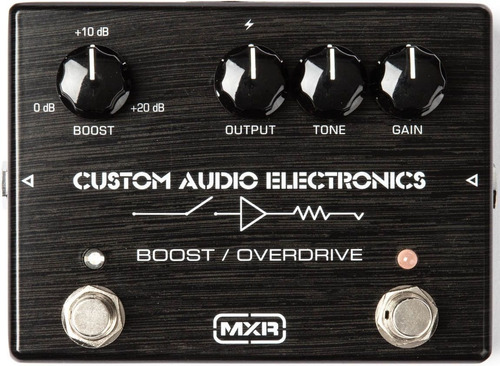 Pedal Mxr Mc402 Overdrive Boost Custom Shop C/ Nfe 