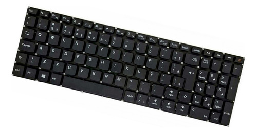 Teclado Para Lenovo Ideapad 110-15ibr Modelo: 80w2 Abnt2 Br