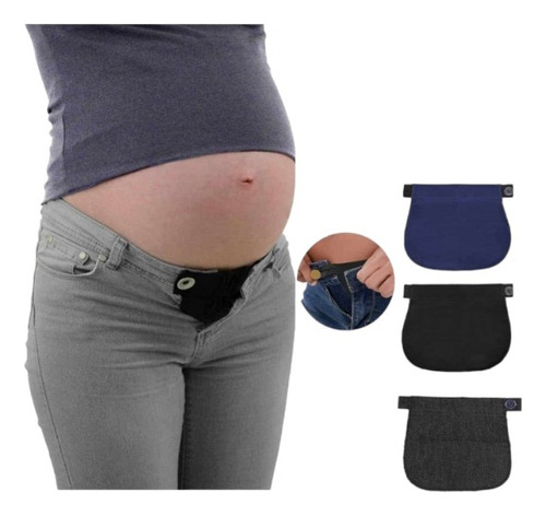Extensores De Algodon Pantalón  Embarazadas Pack 3 Unidades 
