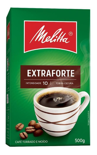 Café Torrado E Moído Extraforte Melitta Caixa 500g