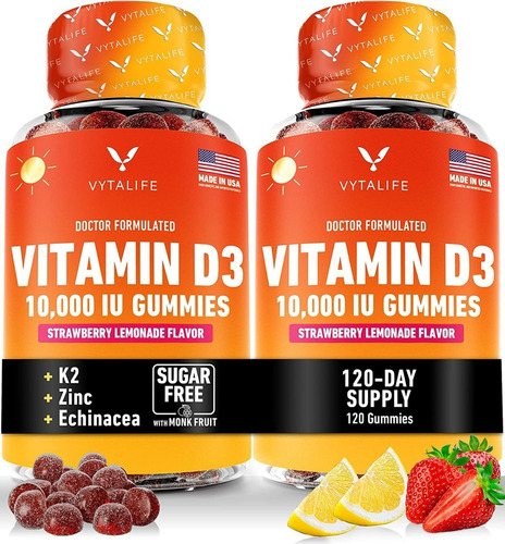 Vitamina D3 10000 Iu Vytalife - Un - Unidad A $4633