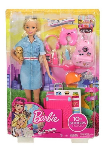 Barbie Explora Y Descubre Barbie Viajera
