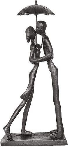 Escultura De Hierro Para Parejas Cariñosas Estatua De Amor A