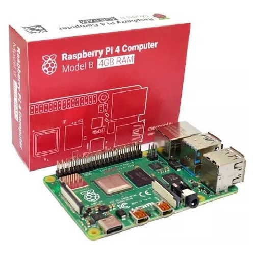 Raspberry Pi4 Modelo B (4gb) Case Fonte Hdmi Dissípadores