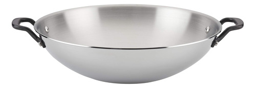 Kitchenaid Wok Acero Inoxidable Pulido Revestimiento 5 Capa