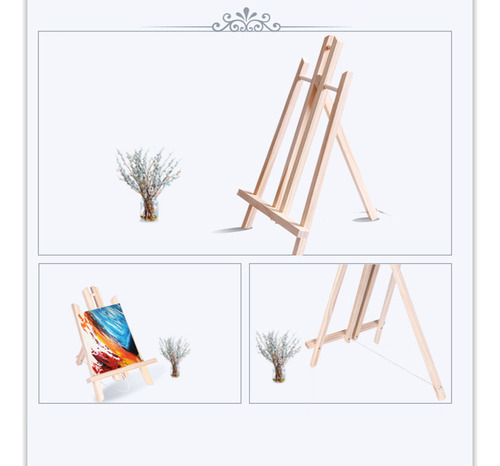 Caballete De Pintura Ajustable De Mesa Para Niños Y Adultos