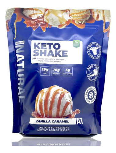 Proteína Keto Vainilla Caramelo 1.08 Lbs About Time