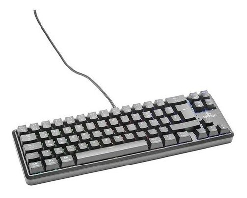 Teclado Yeyian Akil Serie 3500 Mecanico Tkl Switch Azul Rgb