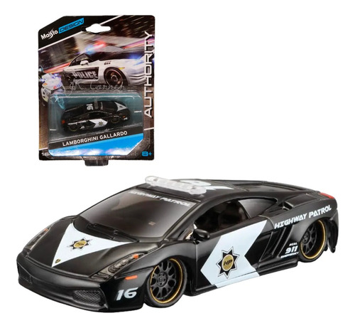  Lamborghini Gallardo Policia Coleccion Maisto Febo