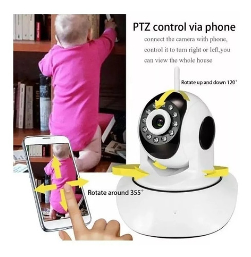 Camara Ip Wifi 360° Vision Nocturna Original