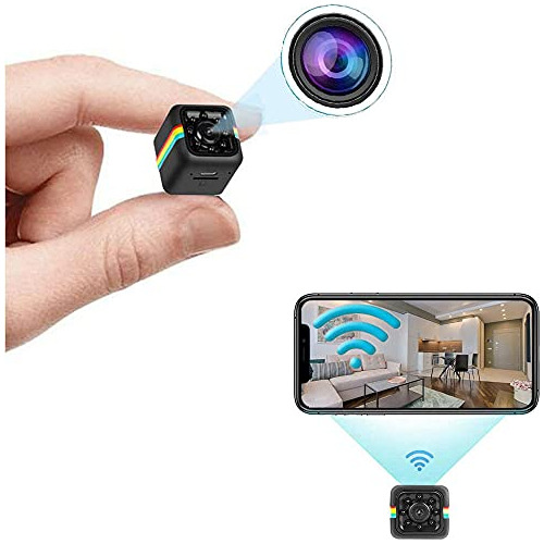 Mini Cámara Inalámbrica Wifi Oculta Nanny Cam, Cámar...