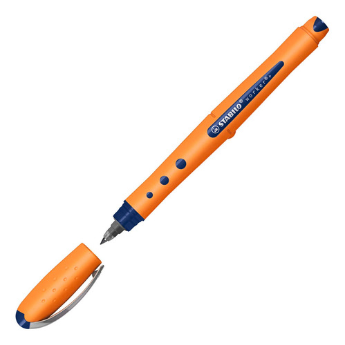 Caneta Stabilo Worker+ Medium Azul - 2018/41