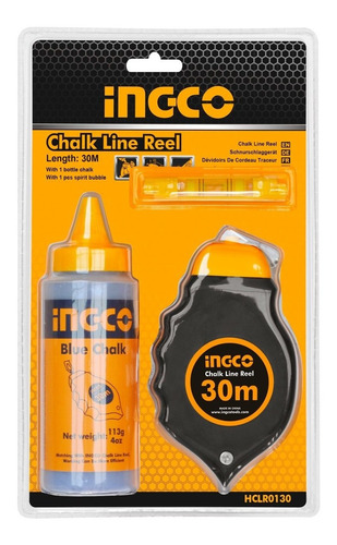 Ff Chocla 30 Mt Ingco Hclr0130 Tira Linea Albañileria