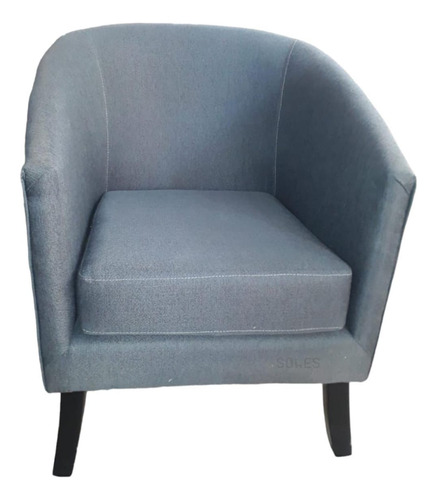 Sillon Silla Matera Laura Individual 1 Cuerpo Sala De Estar