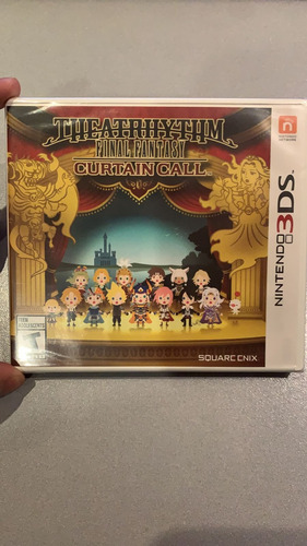 Theatrhythm Final Fantasy Curtain Call Sellado 3ds
