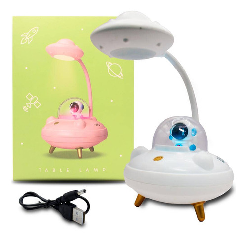 Lámpara De Escritorio Ufo Con 4 Modos De Luz Led Ovni