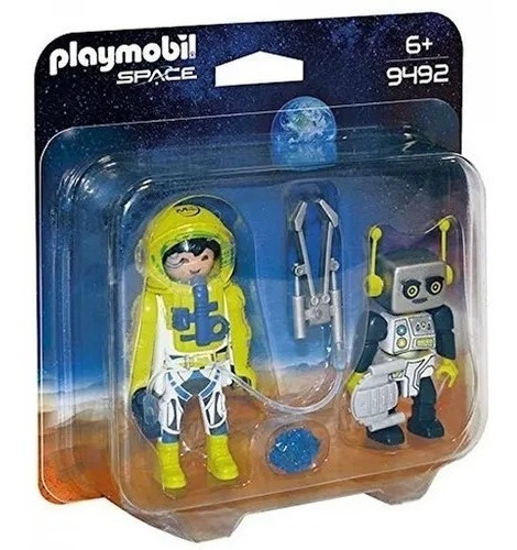 Intek Playmobil Space Duo Pack 14 Piezas 9492 Coleccionable