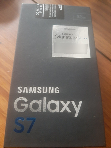 Caja De Samsung Galaxy S7 Negro Onyx 32gb