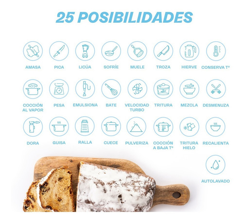 Imagen 3 de 6 de Robot De Cocina Kitchen Connect Easyways