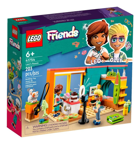 Lego Friends 41754 O Quarto Do Leo