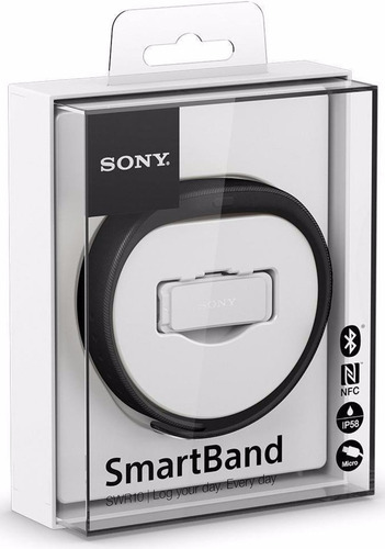 Sony Smartband 1 Swr10 Smartwatch Fitness Fit Medidor Negro