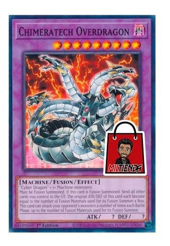 Chimeratech Overdragon - Miltienda - Yugioh - Cyber Dragon