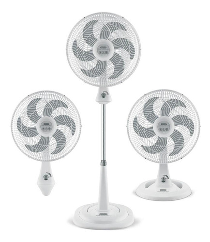 Ventilador 18puLG Turbo Silence Maxx 3 En 1 Blanco 6 Aspas S