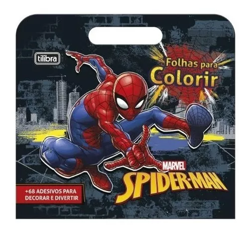 Folhas para Colorir Maleta Avengers 8 Folhas - Avengers - Escolar, Aprender  e Colorir - Tilibra