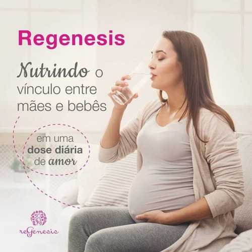 Vitamina Para Gestantes Regenesis Premium 60 Caps Com Ômega