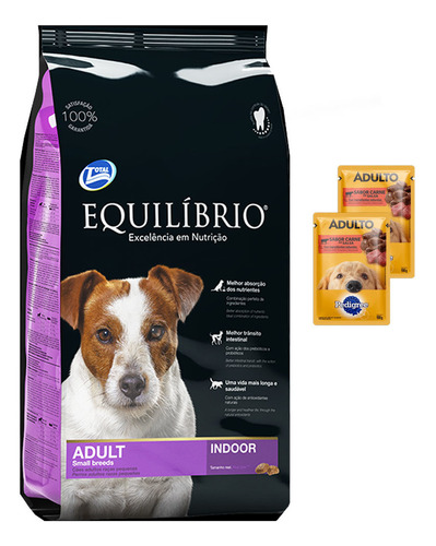 Equilibrio Adulto Razas Pequeñas 7.5 Kg + Regalo + Envio