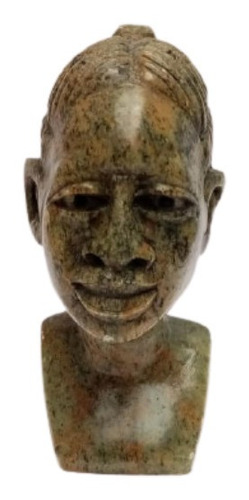 Figura De Piedra Africana Decoracion Para Casa Y Hogar 12cm