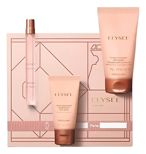 Kit Presente Elysee Boticario - 3 Itens