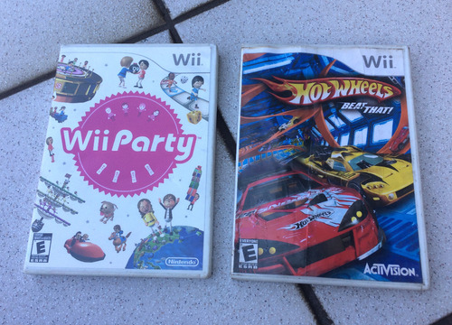 02 Jogos Originais Nintendo Wii - Wii Party - Hot Whells 