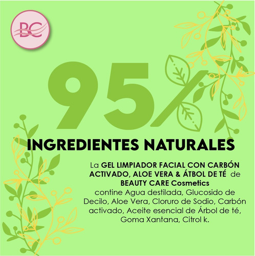 Imagen 7 de 9 de Kit 2 Gel Limpiador Facial Carbón Activado Y 1 Gel Aloe Vera