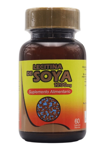 Lecitina De Soya 1200 Mg. 60 Capsulas , Agronewen