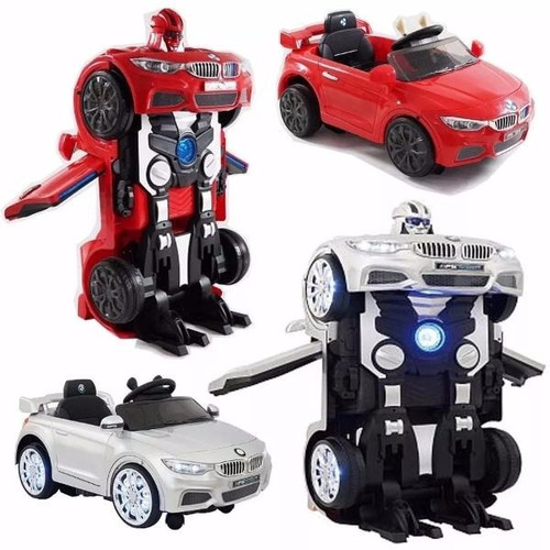 Auto Bateria 12v Transformer Robot 2en1 / Open-toys Avel 154