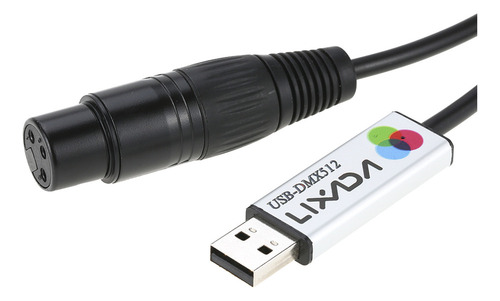 Q Cable Usb Dmx512 Computer Stage Pc A Interfaz De