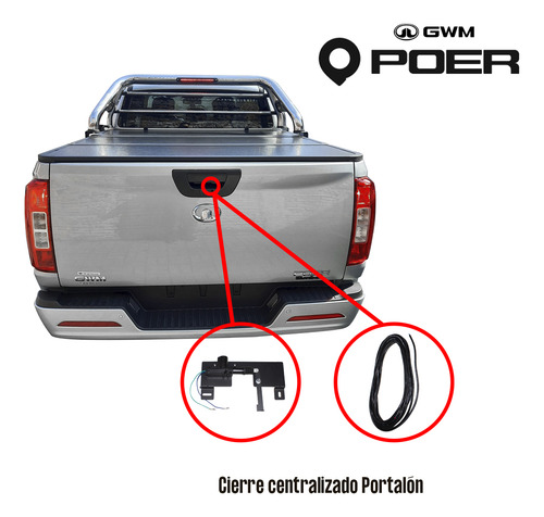 Cierre Centralizado De Portalón Para Greatwall Poer