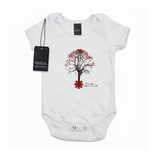 Body Bebe Manga Corta Red Hot Chili Peppers Art Logo - Murh1