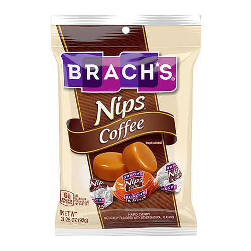 Dulces, Caramelos Americanos Importados Nips® Coffee, Café
