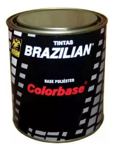 Tinta Automotiva Colorbase Brazilian Prata Sargas 900 Ml