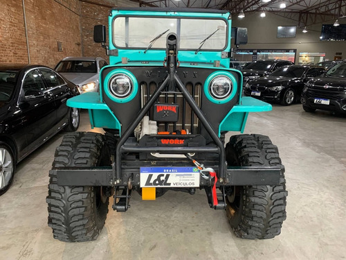 Imagem 3 de 15 de Willys Jeep 2.3 Cj3b 8v Gasolina 2p Manual