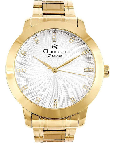 Relógio Feminino Champion Analógico Cn29276m Dourado